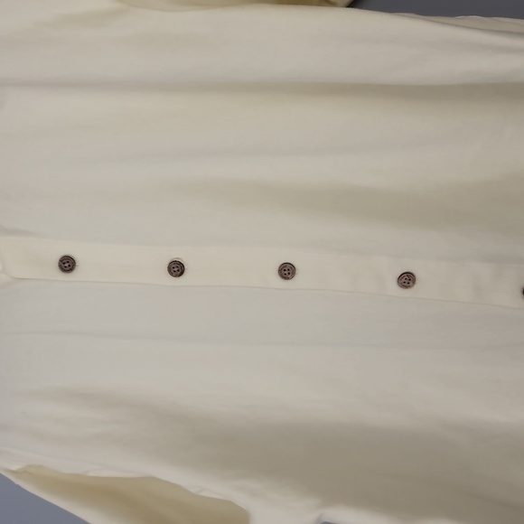 Weatherproof Vintage Men's Slim Fit Yellow Marigold Button Up Shirt - Picture 2 of 10